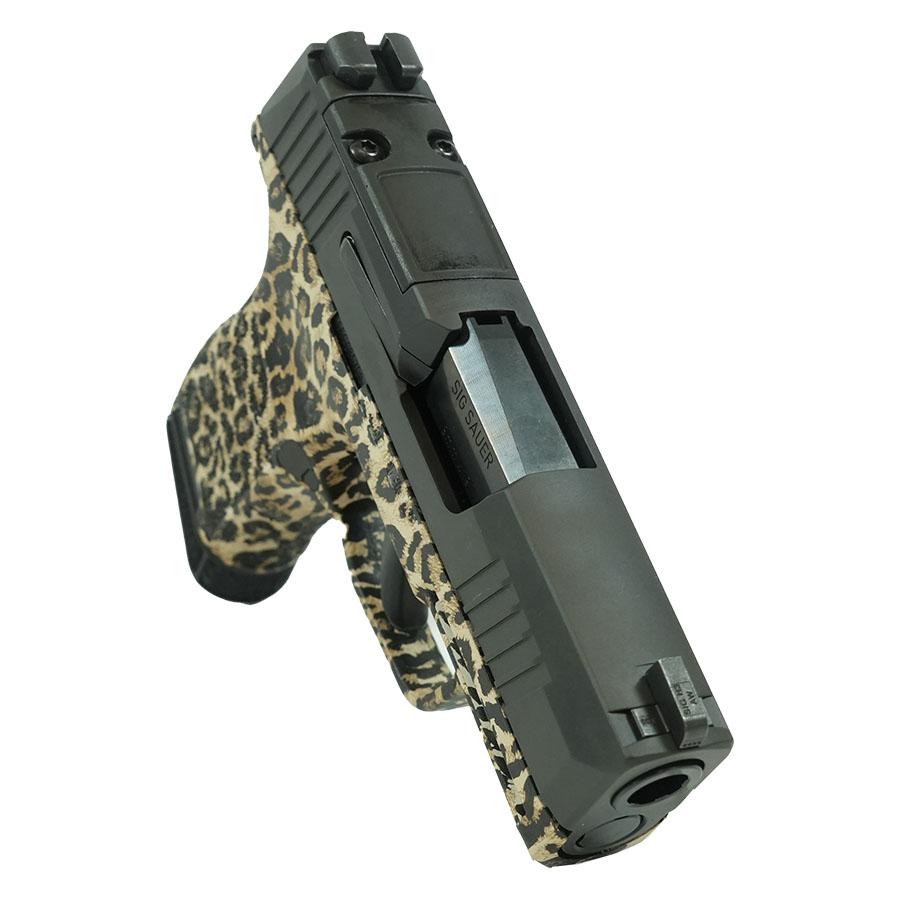 Sig Sauer P365 Leopard Print Optic Ready Handgun 9mm Luger 10rd Magazines(2) 3.1" Barrel X-RAY 3 Sights - Precision Shot Firearms