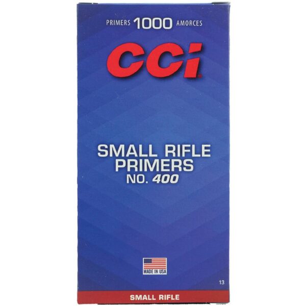CCI Standard Primers #400 Small Rifle - 1000/ct - Precision Shot Firearms
