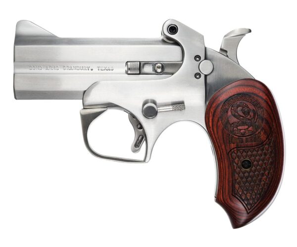 Bond Arms Snake Slayer Derringer .357 Mag/.38 Spl 2rd Capacity 3.5" Barrel Rosewood Grip - Precision Shot Firearms