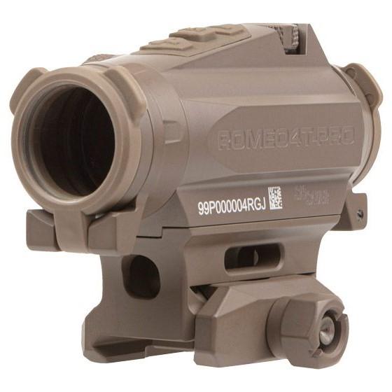 Sig Sauer ROMEO 4T-PRO Red Dot Sight Ballistic Circle Dot 0.5 Adj Illum Flat Dark Earth - Precision Shot Firearms