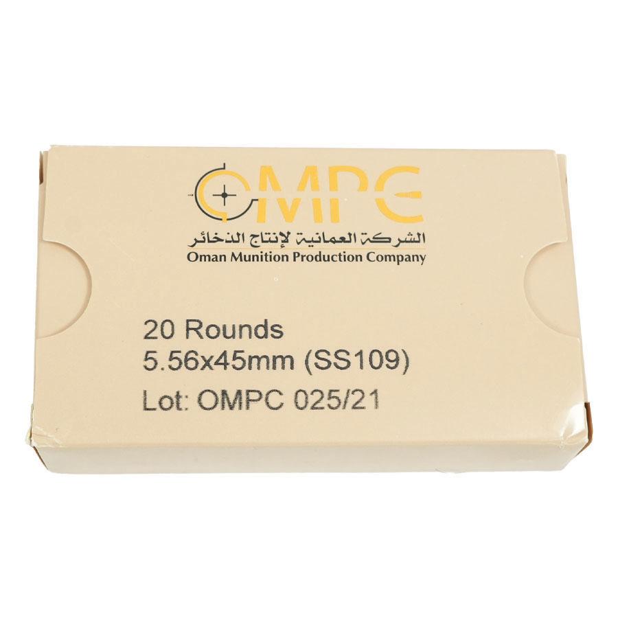 OMPC M855 Steel Core Rifle Ammunition 5.56mm 62gr FMJ 3020 fps 800rds (Boxed in Metal Can) - Precision Shot Firearms