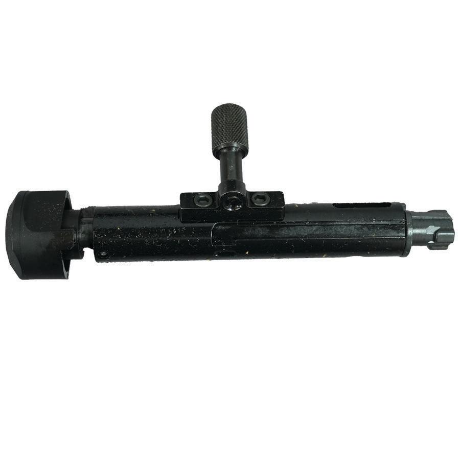 Dark Mountain Stowaway Handgun 9mm Luger Single Shot 5" 1/2x28 Threaded Barrel Black with Brace Adapter - Precision Shot Firearms