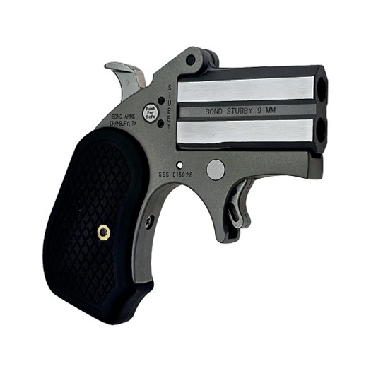 STUBBY 9MM SS 2.2" FS B6 Grips, BASTB-9MM-B6