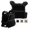 MKS Full Forge Gear Plate Carrier Shelter Black - Precision Shot Firearms