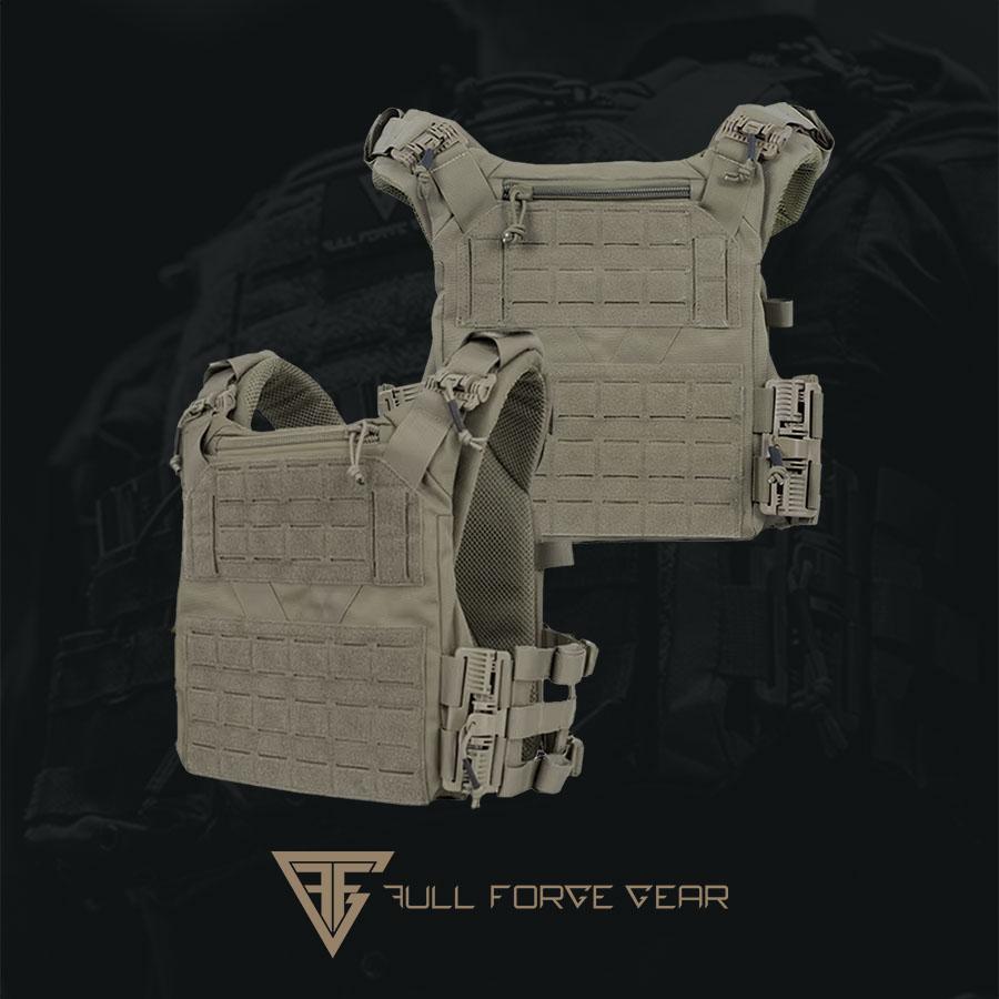 MKS Full Forge Gear Plate Carrier Shelter Green - Precision Shot Firearms