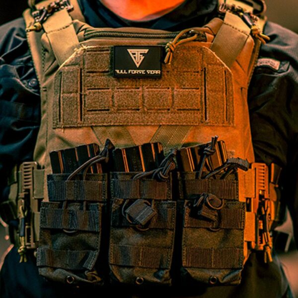 MKS Full Forge Gear Plate Carrier Shelter Black - Precision Shot Firearms