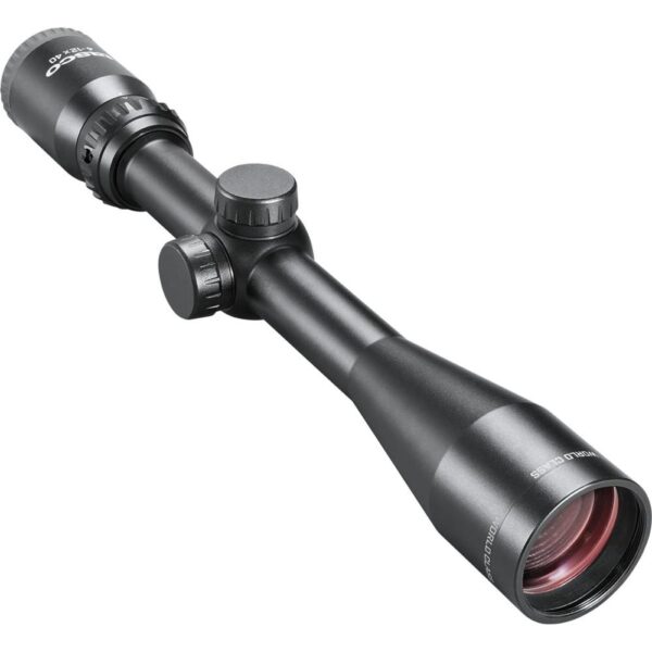 Tasco World Class Rifle Scope 4-12x40mm 1" SFP 30/30 Non Illum. Black with Rings Hang Box - Precision Shot Firearms