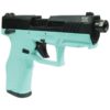 Taurus 2TX22 Handgun .22 LR 16(1)&22(1)rd Magazines 4.6" Threaded Barrel Black Slide/Cyan Frame - Precision Shot Firearms