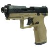 Taurus 2TX22 Handgun .22 LR 16(1)&22(1)rd Magazines 4.6" Threaded Barrel Black Slide/FDE Frame - Precision Shot Firearms