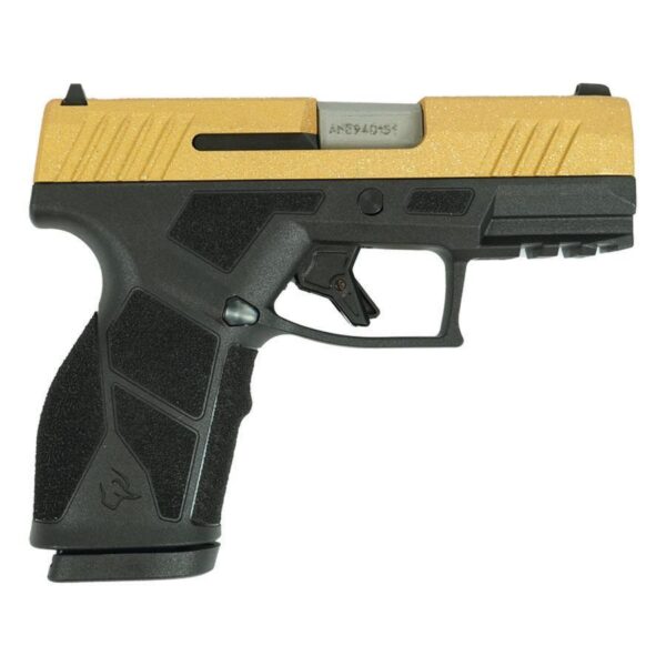 Taurus GX2 "Gold Glitter" Handgun 9mm Luger 13rd Magazines (2) 3.38" Barrel Black Frame/Custom Slide - Precision Shot Firearms