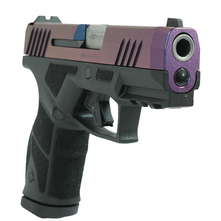Taurus GX2 "Mongoose Purple" Handgun 9mm Luger 13rd Magazines (2) 3.38" Barrel Black Frame/Custom Slide - Precision Shot Firearms