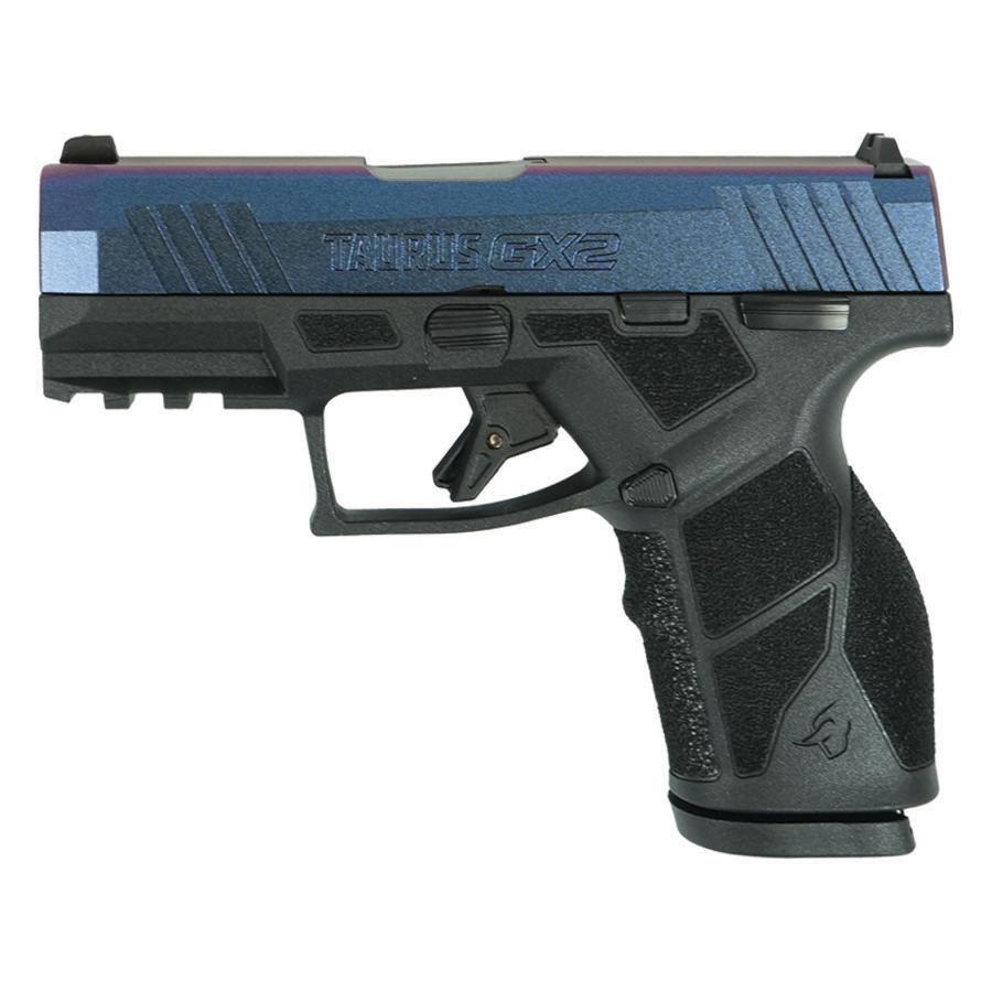 Taurus GX2 "Mongoose Purple" Handgun 9mm Luger 13rd Magazines (2) 3.38" Barrel Black Frame/Custom Slide - Precision Shot Firearms