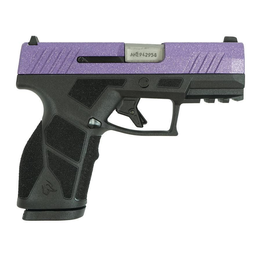 Taurus GX2 "Purple Sparkle" Handgun 9mm Luger 13rd Magazines (5) 3.38" Barrel Black Frame/Custom Slide - Precision Shot Firearms