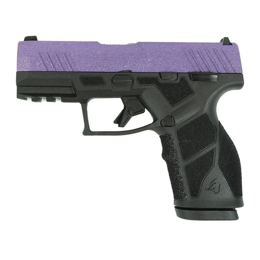 Taurus GX2 "Purple Sparkle" Handgun 9mm Luger 13rd Magazines (5) 3.38" Barrel Black Frame/Custom Slide - Precision Shot Firearms
