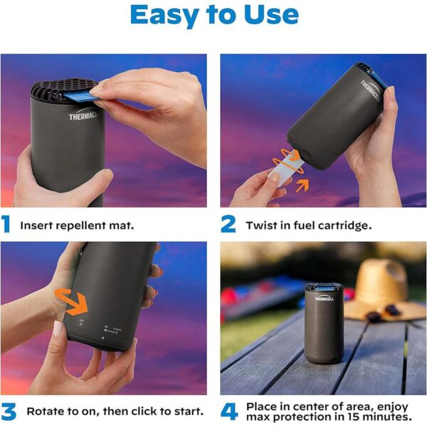 Thermacell Patio Shield Mosquito Repeller Graphite - Precision Shot Firearms
