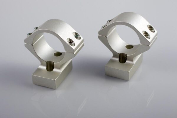 Talley Lightweight Alloy Mount Combo - Silver 1" - High Kimber 8400 - Precision Shot Firearms