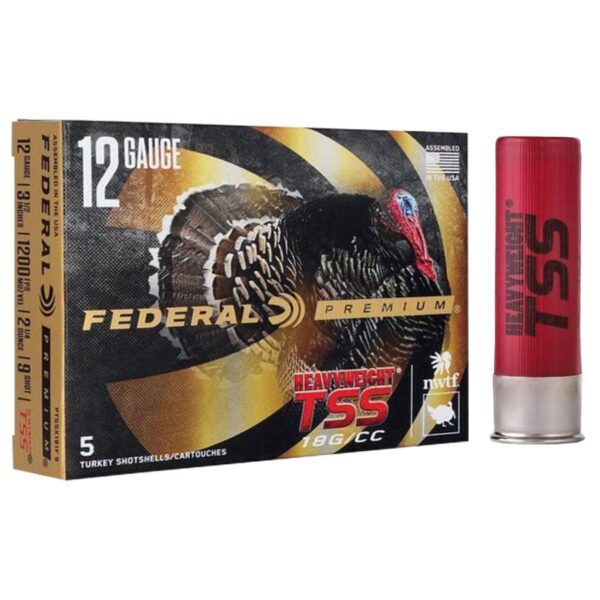 Federal Heavyweight TSS 12ga 3.5" 2-1/4oz 1200 fps #7 5/ct - Precision Shot Firearms