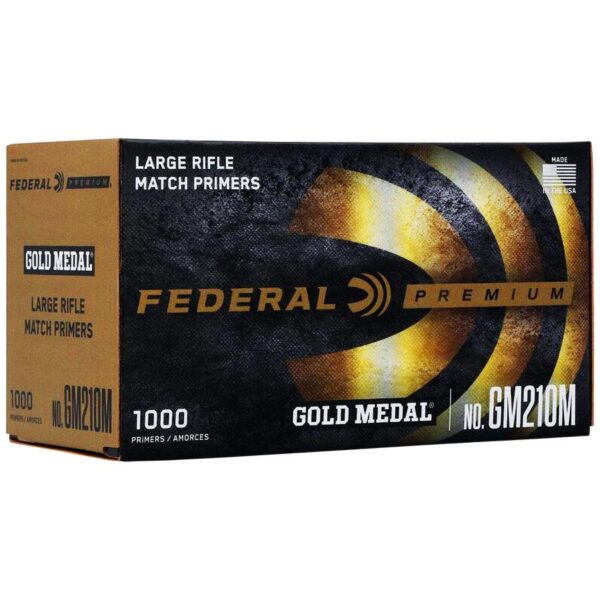 Federal Premium Gold Medal Centerfire Primers-Large Rifle Match - Precision Shot Firearms