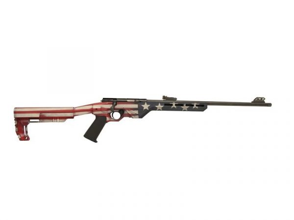 CITADEL TRAKR 22LR FLAG 18" TB, CIT22LRBLTUSA