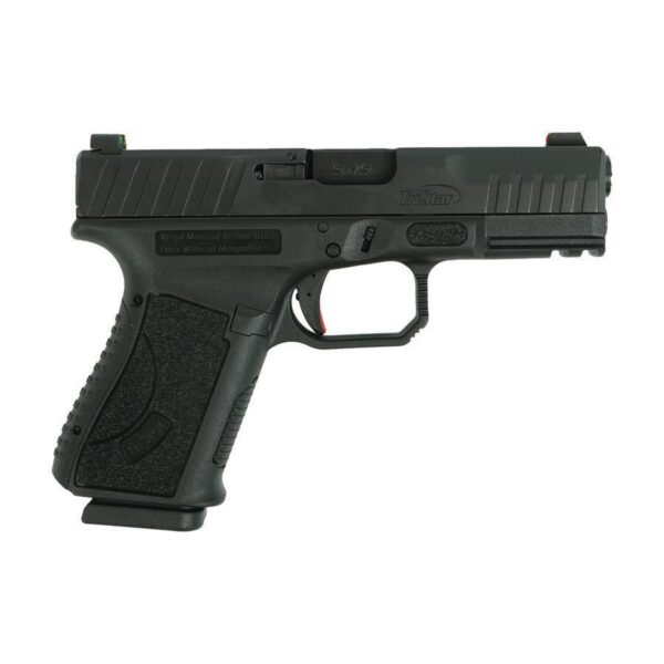 Tristar APOC Handgun 9mm Luger 15rd Magazine(2) 4" Barrel Fiber Optic Sights Black - Precision Shot Firearms