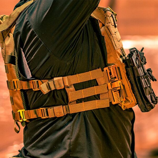 MKS Full Forge Gear Plate Carrier Shelter Black - Precision Shot Firearms