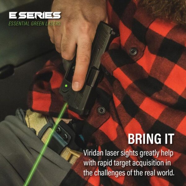 Viridian E Series Green Laser Sight for Taurus G2C G3 G3c G2S PT111 G2 Black - Precision Shot Firearms