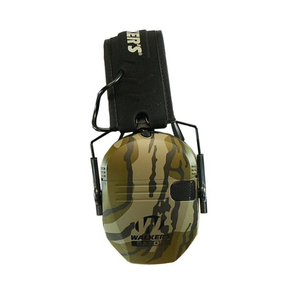Walker's Razor Slim Electronic Ear Muff 23dB Mossy Oak Bottomland - Precision Shot Firearms