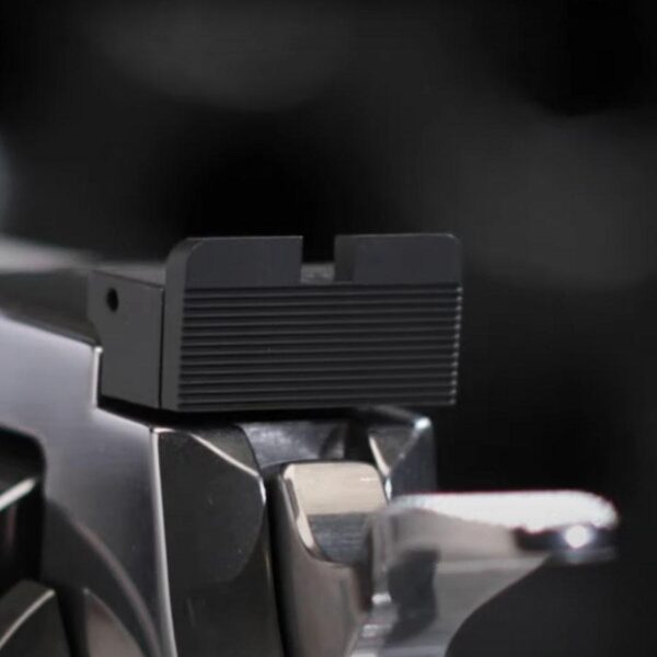 Wilson Combat Rear Sight for Colt 2020 Python/Anaconda Adjustable Serrated Blade Black - Precision Shot Firearms