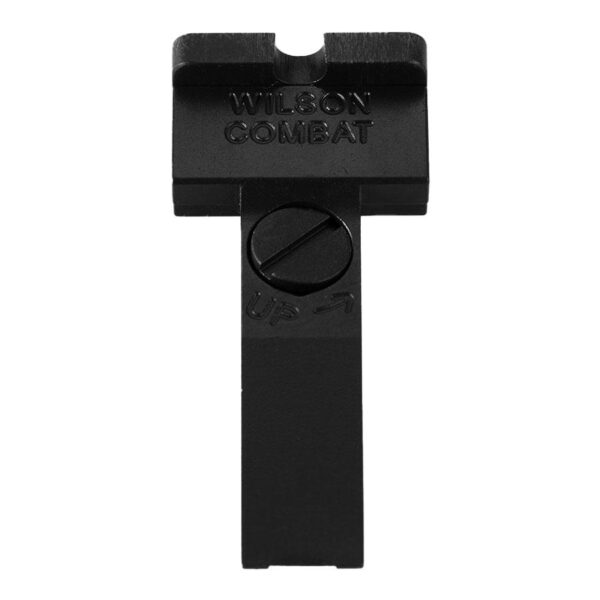 Wilson Combat Rear Sight for Colt 2020 Python/Anaconda Adjustable Serrated Blade Black - Precision Shot Firearms