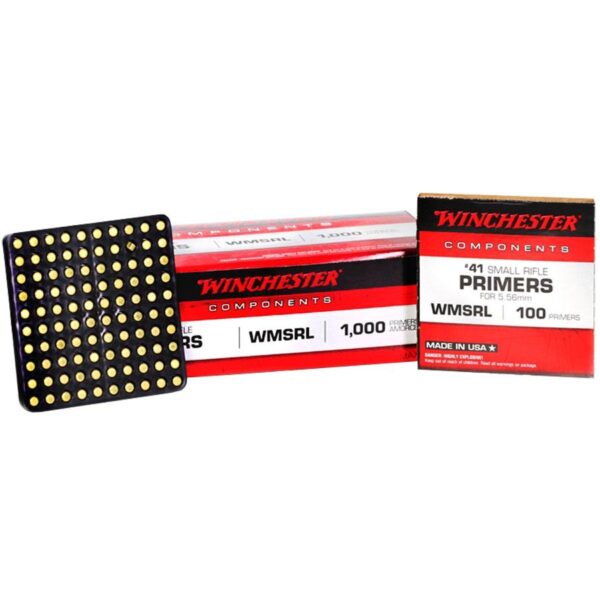 Winchester #41 WMSRL Primers for 5.56 | AR-15 Primers 1000/ct - Precision Shot Firearms