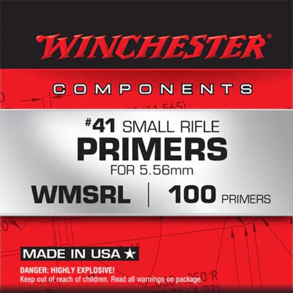 Winchester #41 WMSRL Primers for 5.56 | AR-15 Primers 1000/ct - Precision Shot Firearms