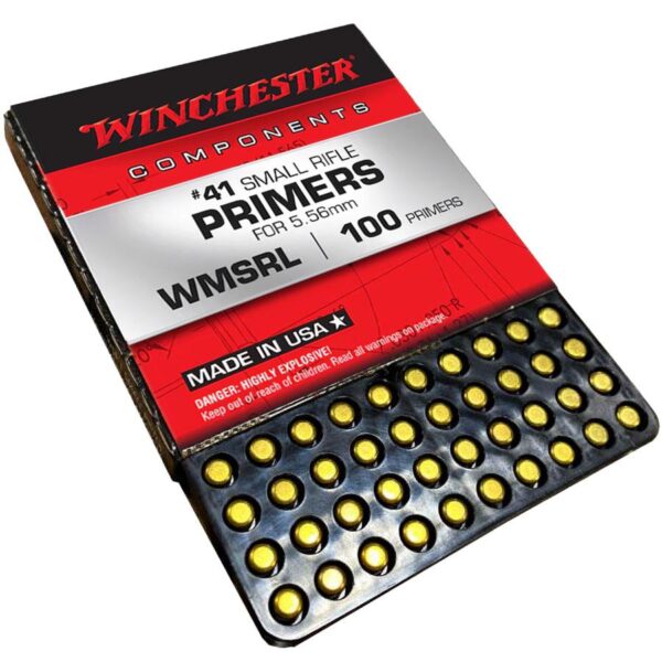 Winchester #41 WMSRL Primers for 5.56 | AR-15 Primers 1000/ct - Precision Shot Firearms