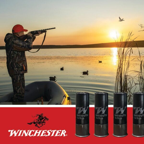 Winchester Bismuth Shotgun Ammunition 12 ga 3 #4 1-3/8 oz 1450 fps 25/ct - Precision Shot Firearms