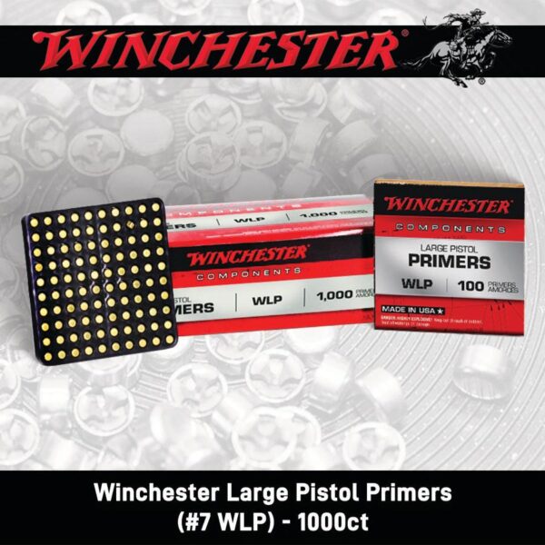 Winchester Large Pistol Primers - Precision Shot Firearms