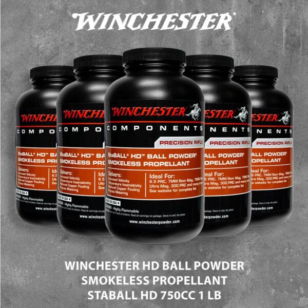 Winchester Powder Staball HD 750cc 1 lb - Precision Shot Firearms