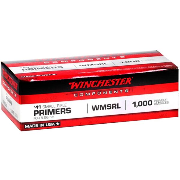 Winchester #41 WMSRL Primers for 5.56 | AR-15 Primers 1000/ct - Precision Shot Firearms
