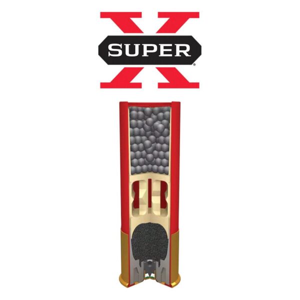 Winchester Super-X High-Brass Shotshells 12 ga 2-3/4" 1-1/4 oz 1330 fps #4 25/ct - Precision Shot Firearms