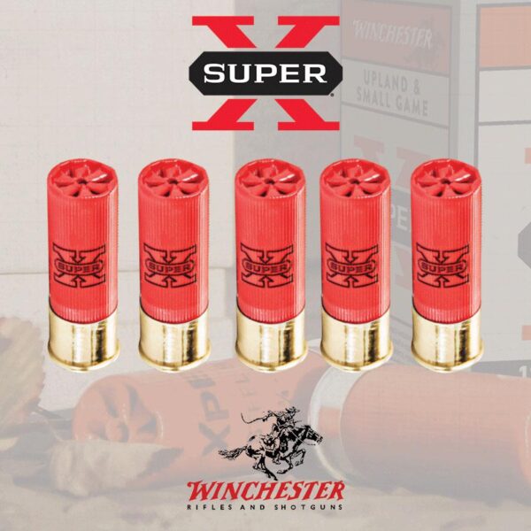 Winchester Super-X High-Brass Shotshells 12 ga 2-3/4" 1-1/4 oz 1330 fps #4 25/ct - Precision Shot Firearms