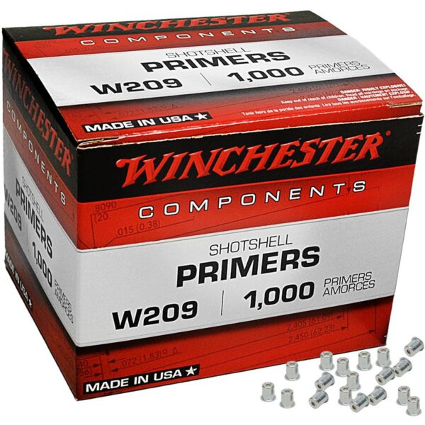 Winchester #209 Shotgun Primers - Precision Shot Firearms