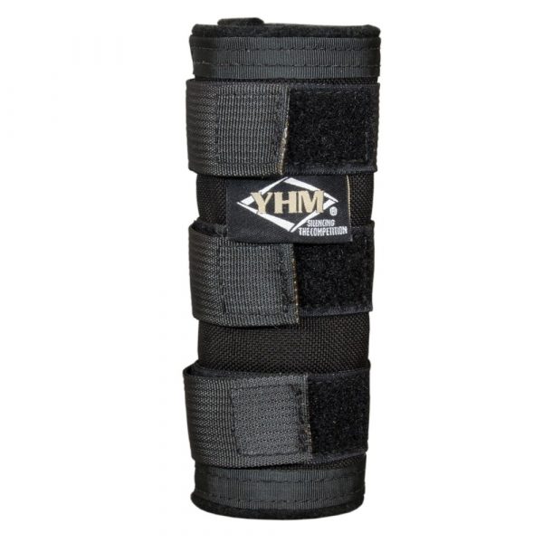 SUPPRESSOR COVER 5.5" BLACK, YHM-HTP-5.5
