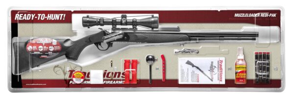 Traditions Buckstalker XT Muzzleloader Syn Black .50 cal - Precision Shot Firearms