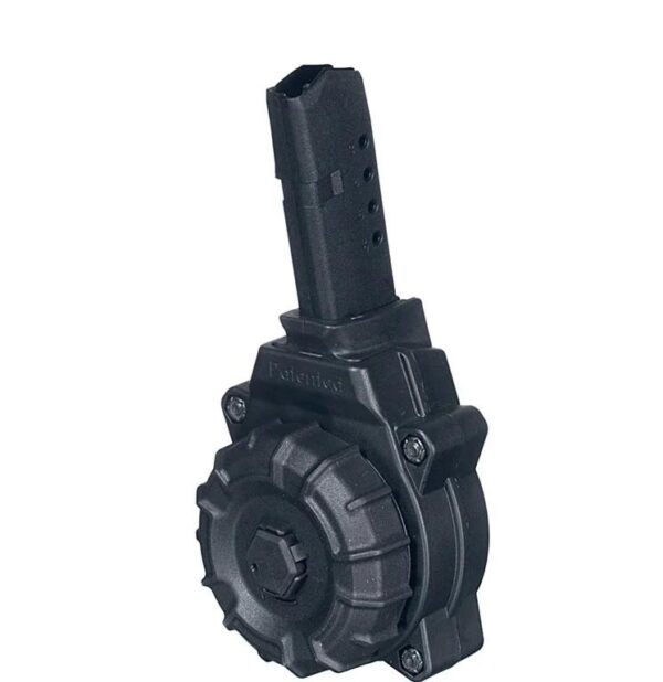 Promag Handgun Drum Magazine Fits GLOCK 42 .380 ACP - Black Polymer 32/rd - Precision Shot Firearms